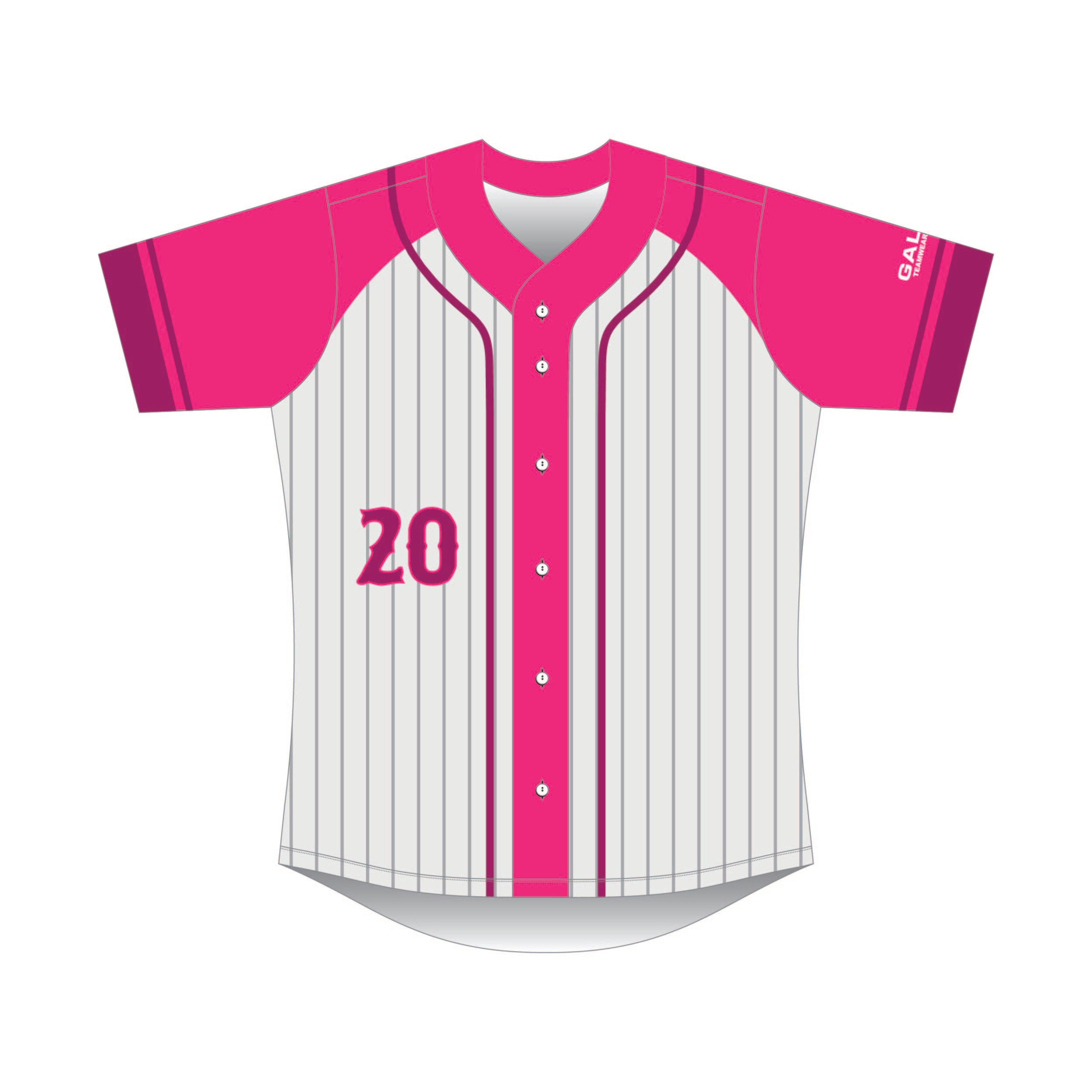 Baseball Jersey Full Button