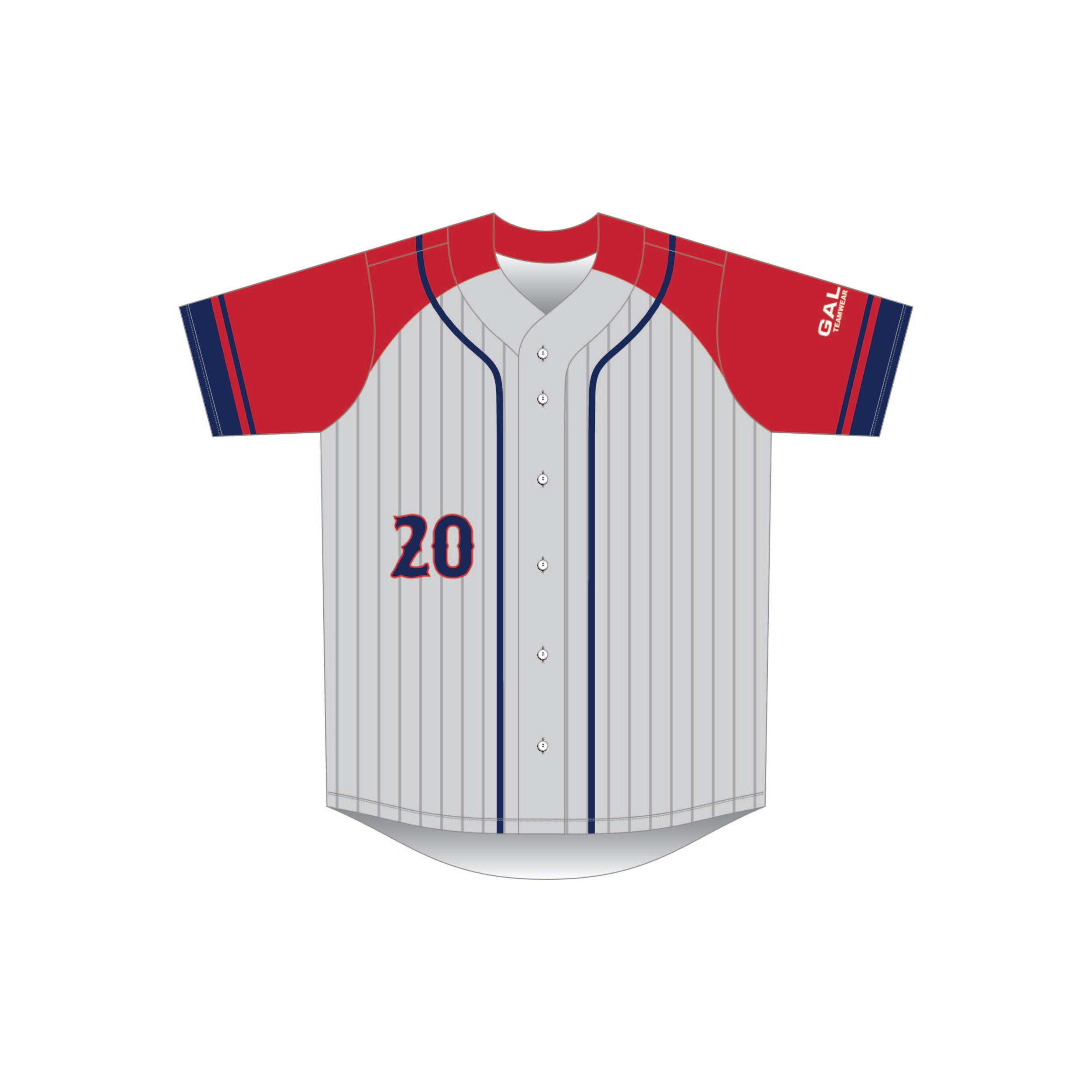 Baseball Jersey Full Button