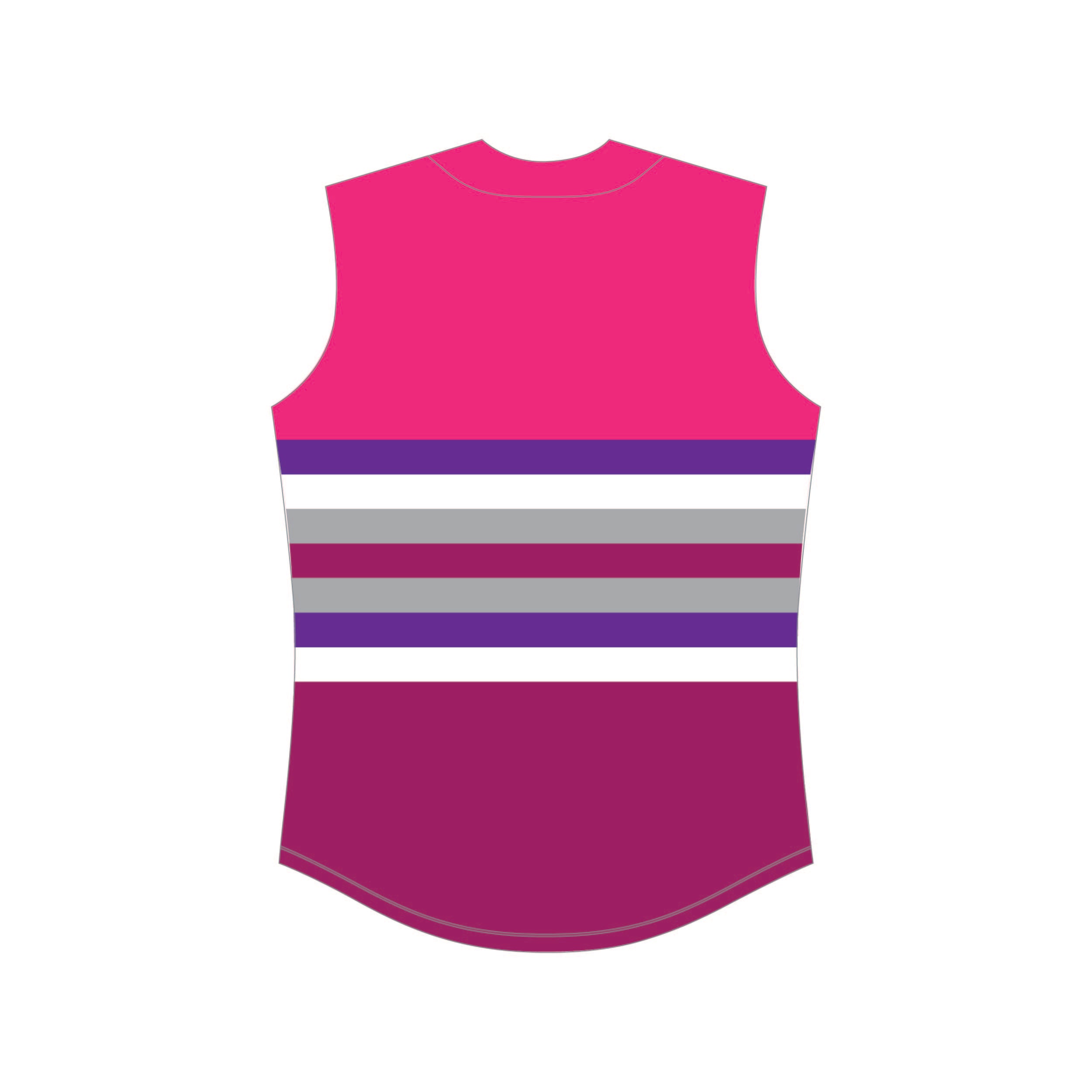 Baseball Sleeveless Jersey Full Button