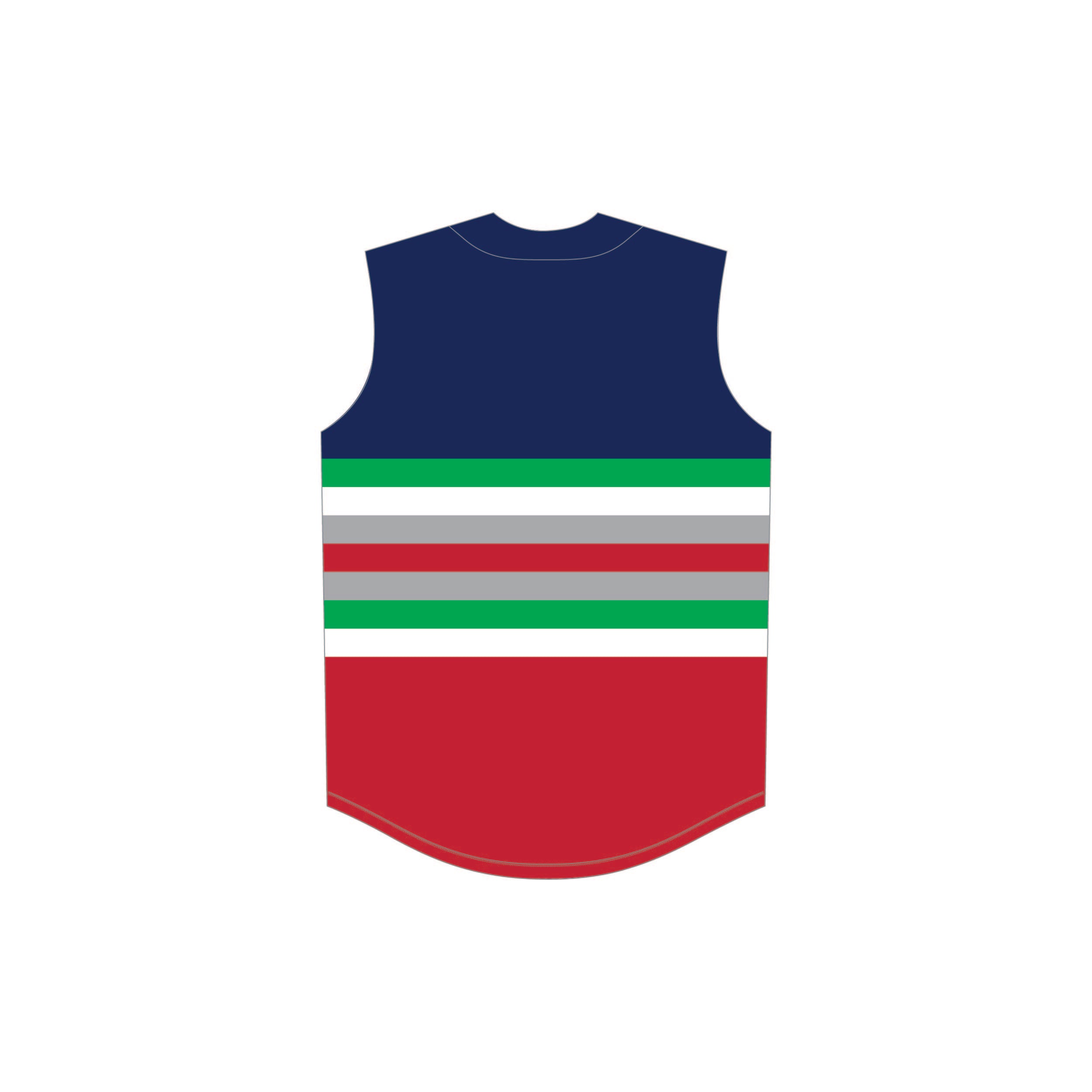 Baseball Sleeveless Jersey Full Button