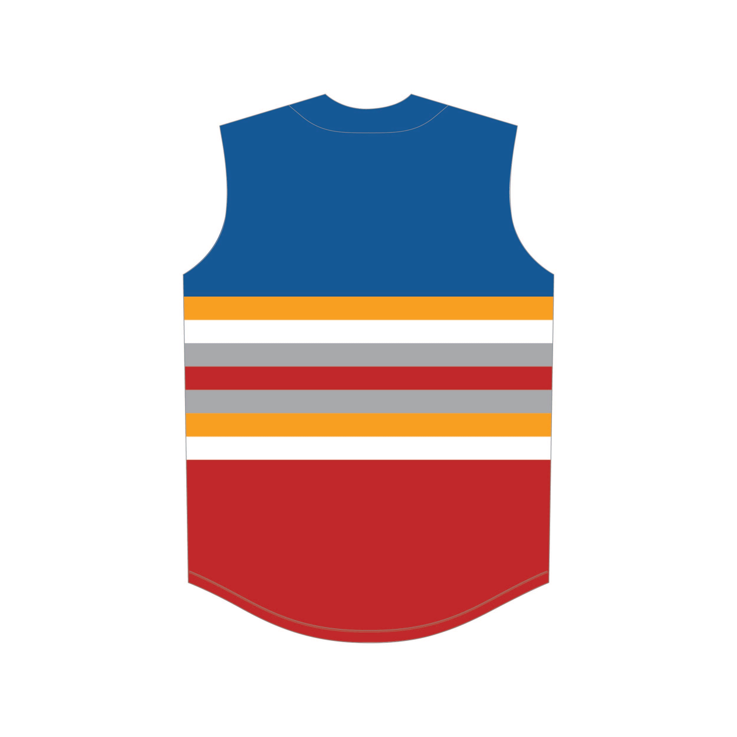 Baseball Sleeveless Jersey Full Button