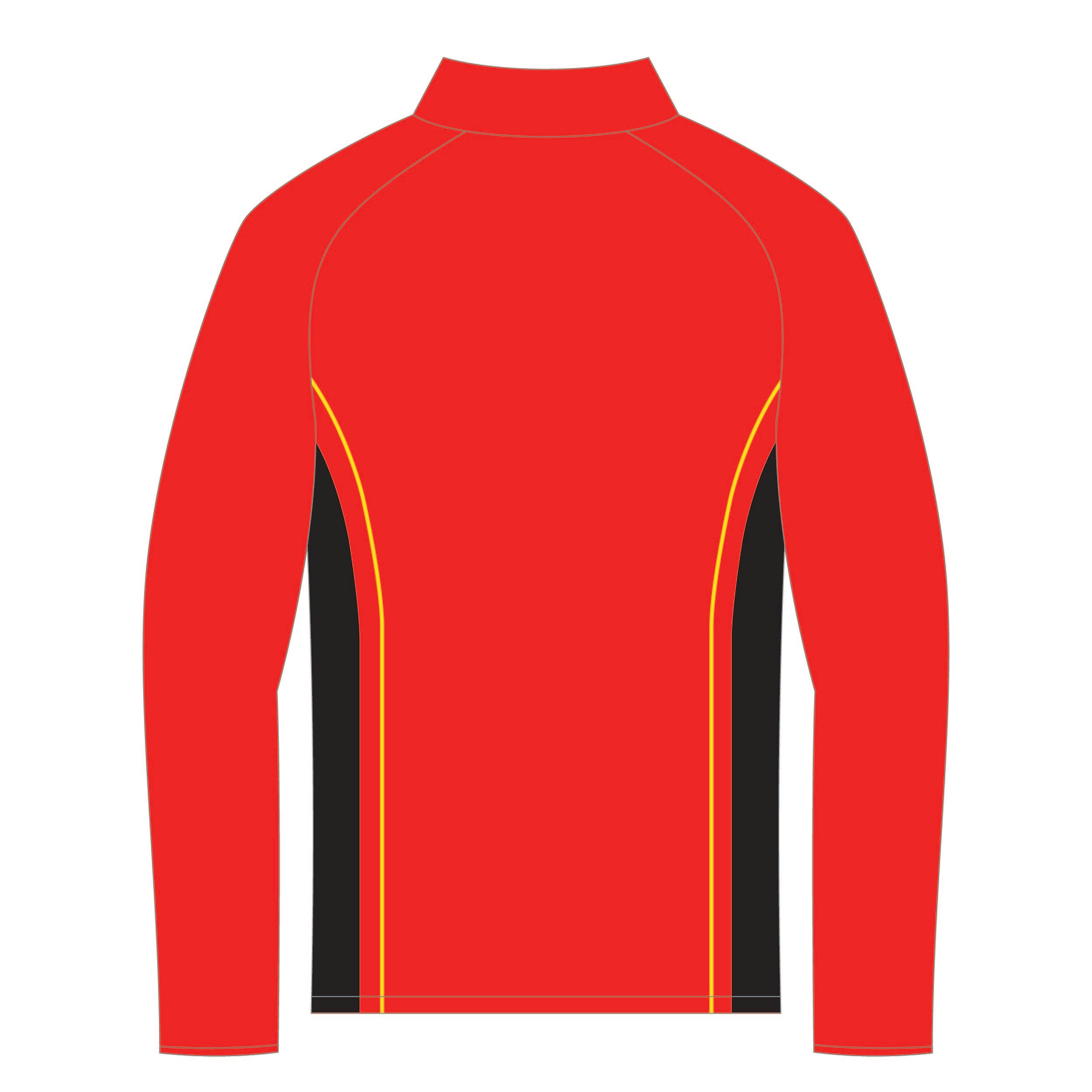 Off-Field Long Sleeve Qtr Zip Warm Up Top