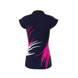 Netball Jersey Set Sleeve Playing Top Cap Sleeve - Design 4