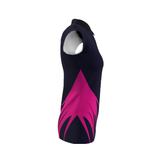 Netball Jersey Set Sleeve Playing Top Cap Sleeve - Design 4