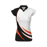 Netball Jersey Set Sleeve Playing Top Cap Sleeve - Design 7