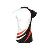 Netball Jersey Set Sleeve Playing Top Cap Sleeve - Design 7