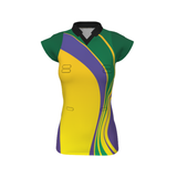 Netball Jersey Set Sleeve Playing Top Cap Sleeve - Design 3