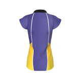 Netball Jersey Set Sleeve Playing Top Cap Sleeve - Design 8