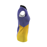 Netball Jersey Set Sleeve Playing Top Cap Sleeve - Design 8