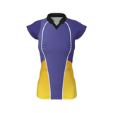 Netball Jersey Set Sleeve Playing Top Cap Sleeve - Design 8