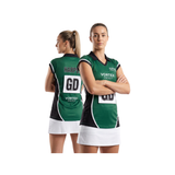 Netball Jersey Set Sleeve Playing Top Cap Sleeve - Design 9