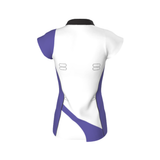 Netball Jersey Set Sleeve Playing Top Cap Sleeve - Design 1