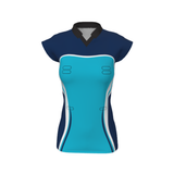 Netball Jersey Set Sleeve Playing Top Cap Sleeve - Design 2
