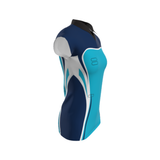Netball Jersey Set Sleeve Playing Top Cap Sleeve - Design 2