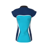 Netball Jersey Set Sleeve Playing Top Cap Sleeve - Design 2
