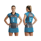 Netball Jersey Set Sleeve Playing Top Cap Sleeve - Design 5