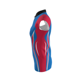 Netball Jersey Set Sleeve Playing Top Cap Sleeve - Design 6