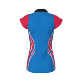 Netball Jersey Set Sleeve Playing Top Cap Sleeve - Design 6